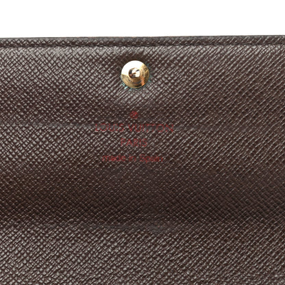Louis Vuitton Damier Ebene Sarah Wallet 6 of 7