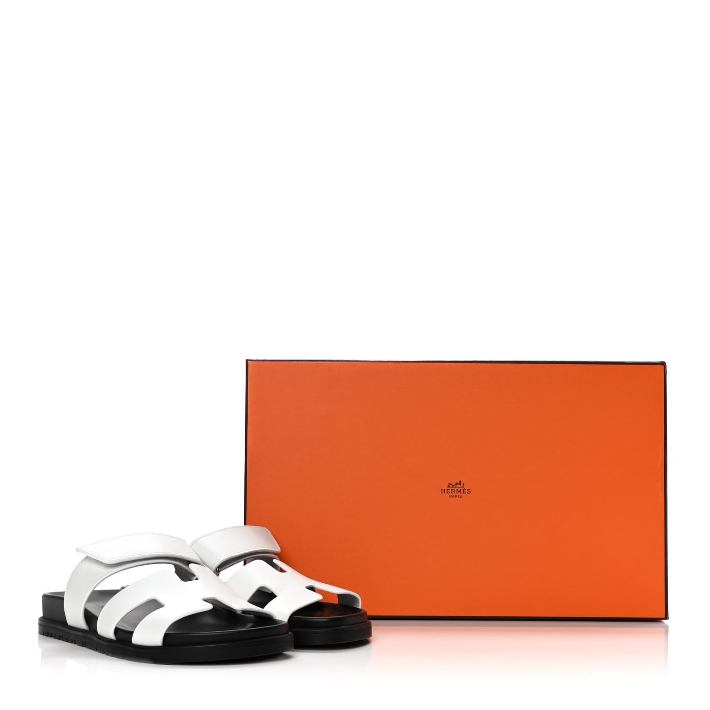 Calfskin Womens Chypre Sandals 37 White