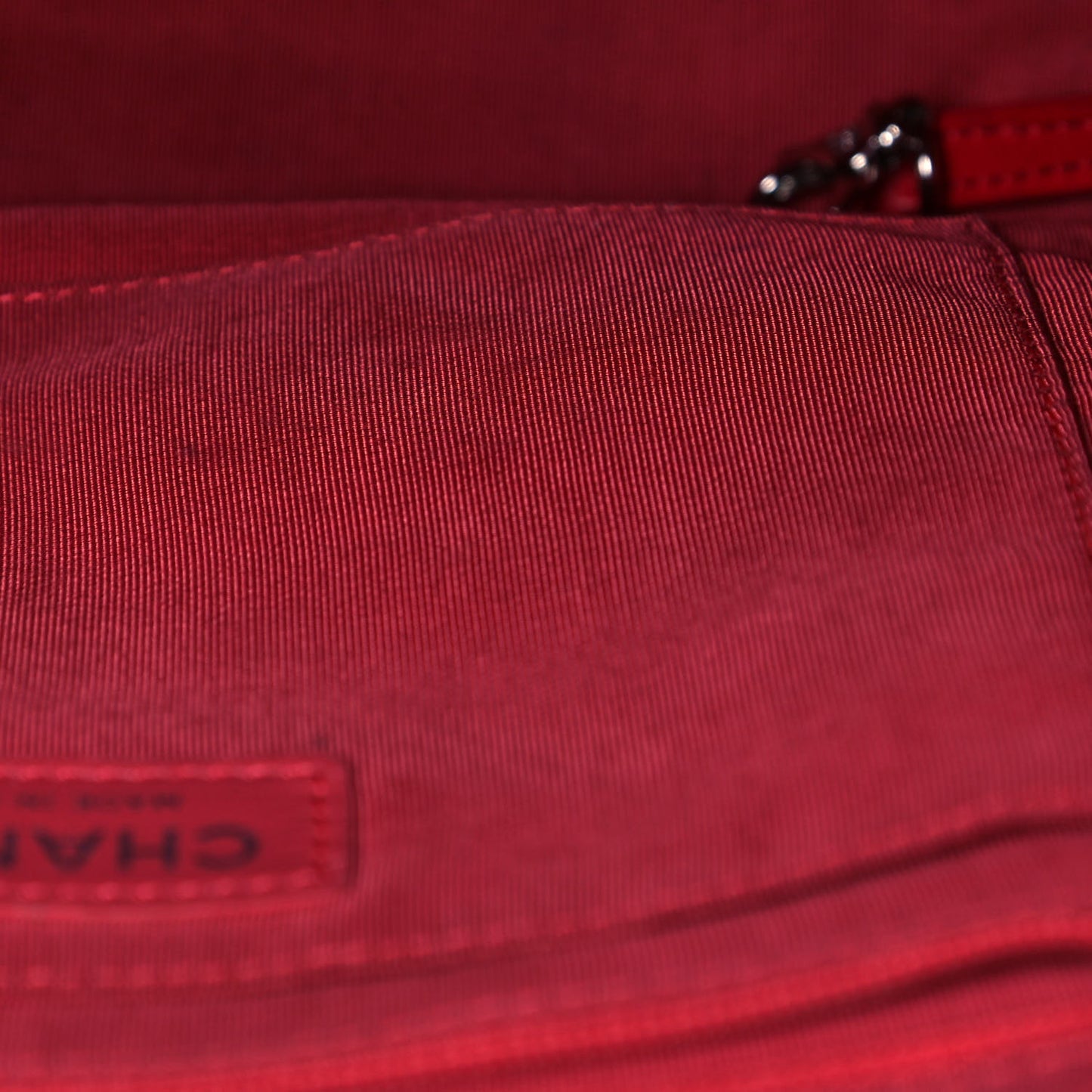 Lambskin Quilted Large Urban Spirit Backpack Red