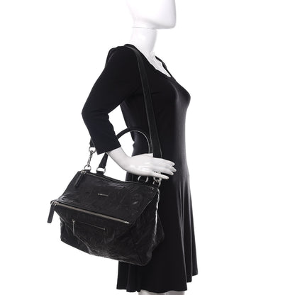 Givenchy Tumbled Sheepskin Medium Pandora Black 2 of 10