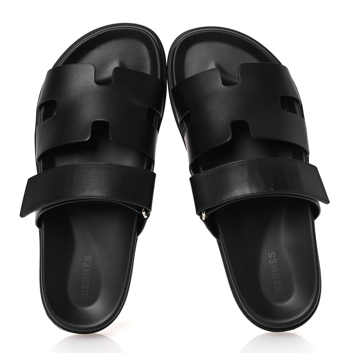Calfskin Womens Chypre Sandals 41 Black