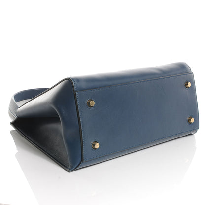 Celine Smooth Calfskin Medium Edge Shoulder Bag Deepsea 4 of 10