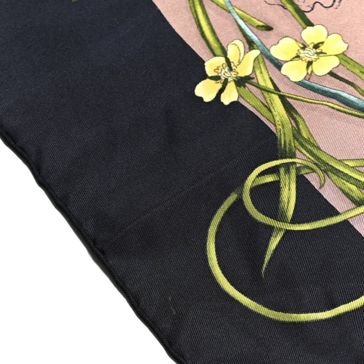 Silk Flora Infinity Chrissy Square Scarf Taupe Black