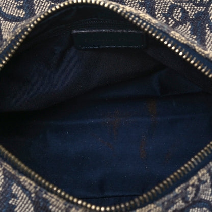 Christian Dior Monogram Boston Navy Blue 4 of 16