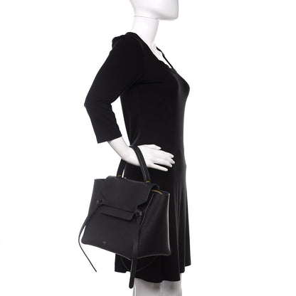 Celine Baby Grained Calfskin Mini Belt Bag Black 3 of 12