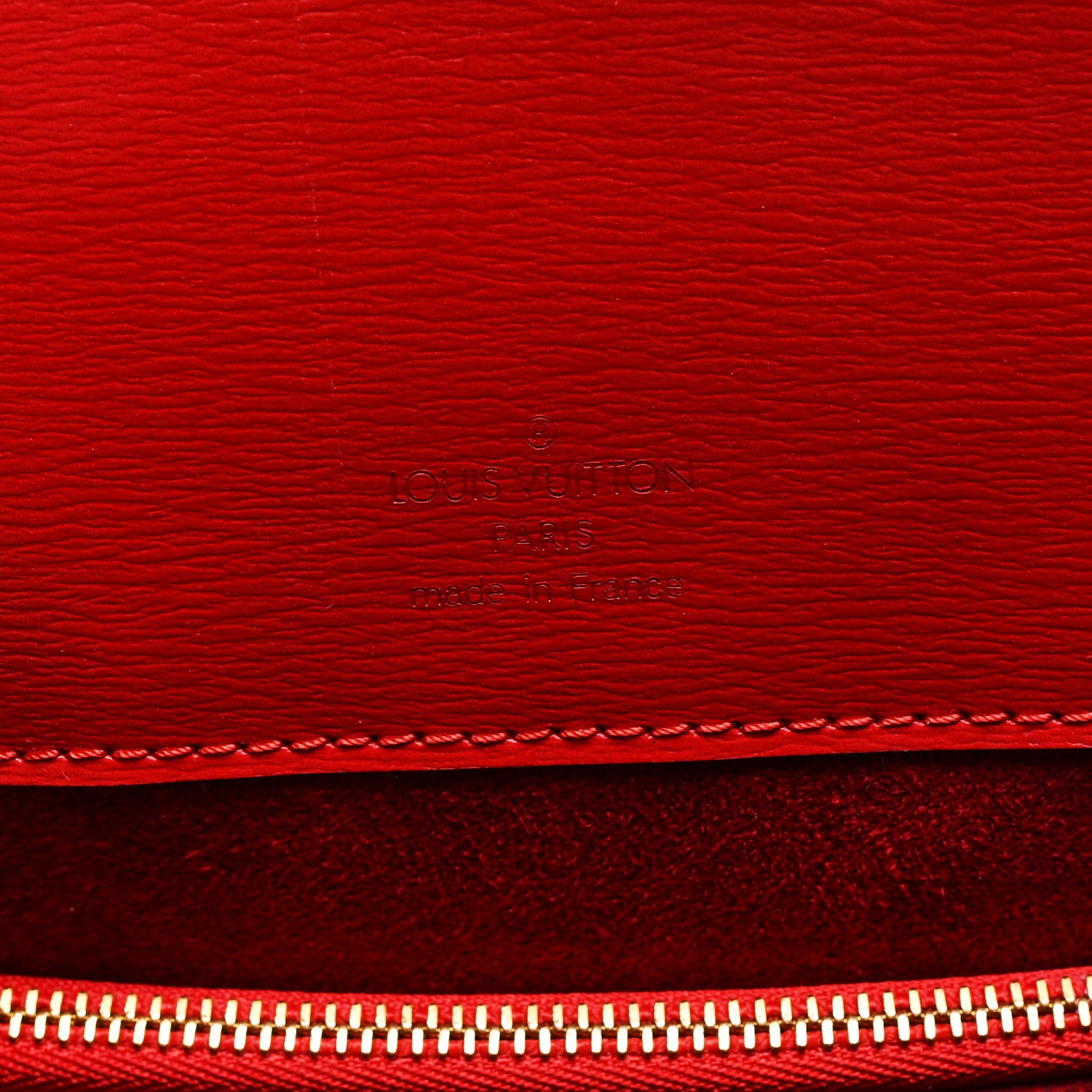 Louis Vuitton Epi Buci Castillan Red 6 of 8