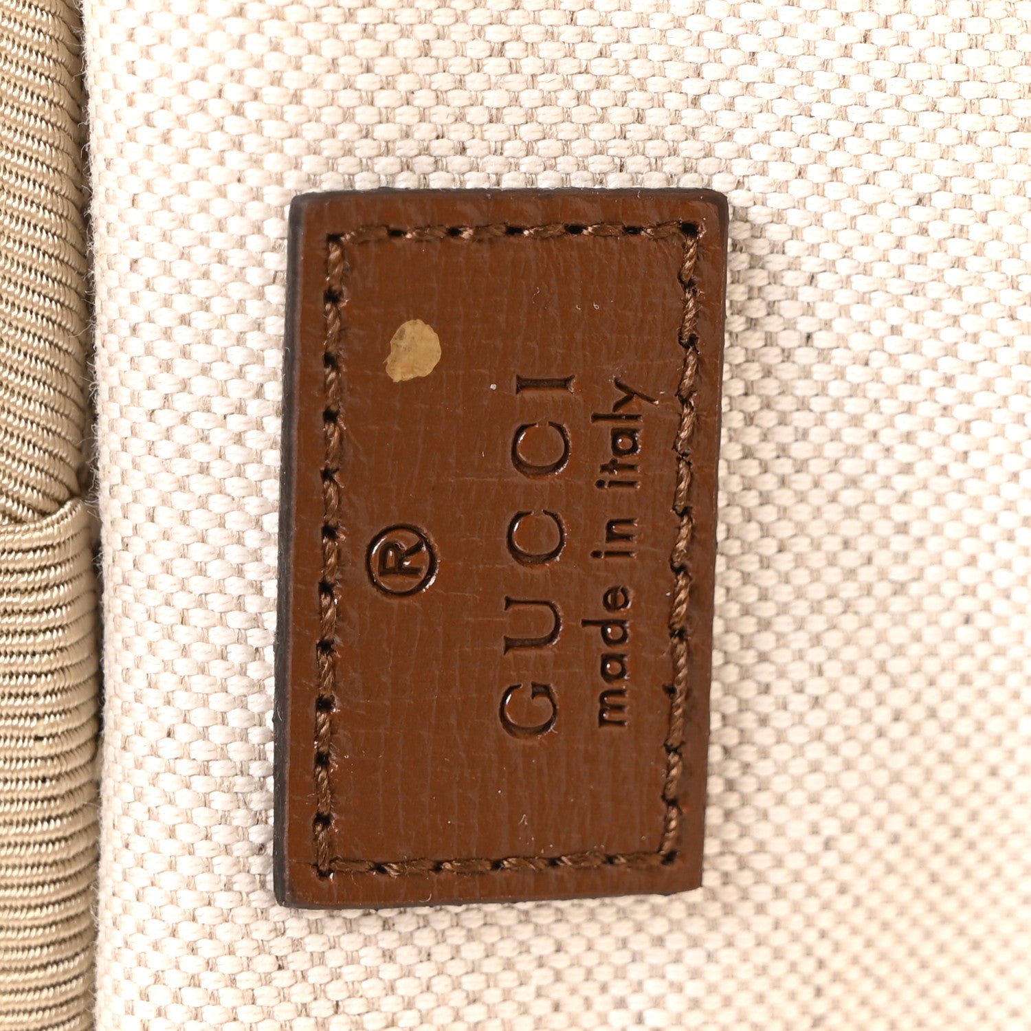 Gucci GG Supreme Monogram Calfskin Carry On Trolley Beige Ebony 5 of 9