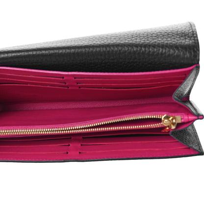 Louis Vuitton Taurillon Capucines Wallet Black 5 of 9