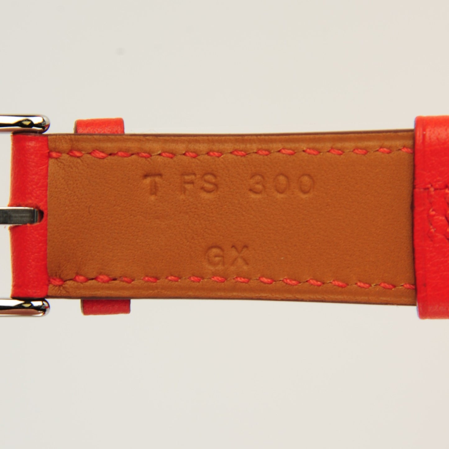 Veau Swift 38mm Apple Watch Double Tour Capucine