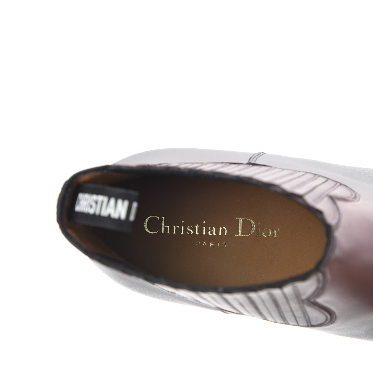 Matte Calfskin Ombre L.A. Ankle Boots 41 Black Rouge