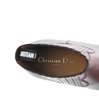 Christian Dior Matte Calfskin Ombre L.A. Ankle Boots 41 Black Rouge 7 of 9