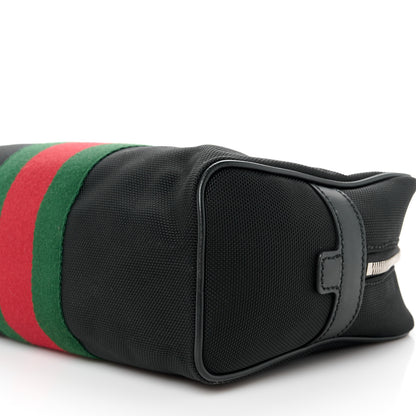 Gucci Techno Canvas Web Toiletry Case Black 11 of 11