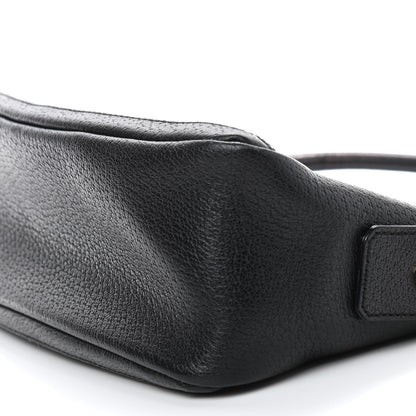 Gucci Calfskin D Ring Abbey Pochette Black 7 of 9