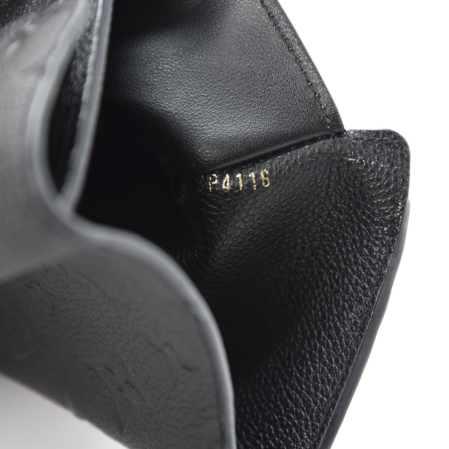 Louis Vuitton Empreinte Compact Curieuse Wallet Black 8 of 9