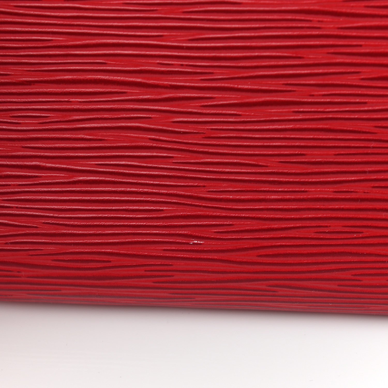 Louis Vuitton Epi Pochette Accessories 24 Castillan Red 10 of 11