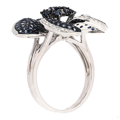 Parker & West by FASHIONPHILE PARKER & WEST BY FASHIONPHILE 18K White Gold Diamond Opal Cocktail Ring 54/7 6 of 9