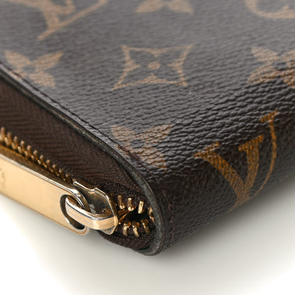 Louis Vuitton Monogram Groom Zippy Organizer Wallet Green 8 of 12