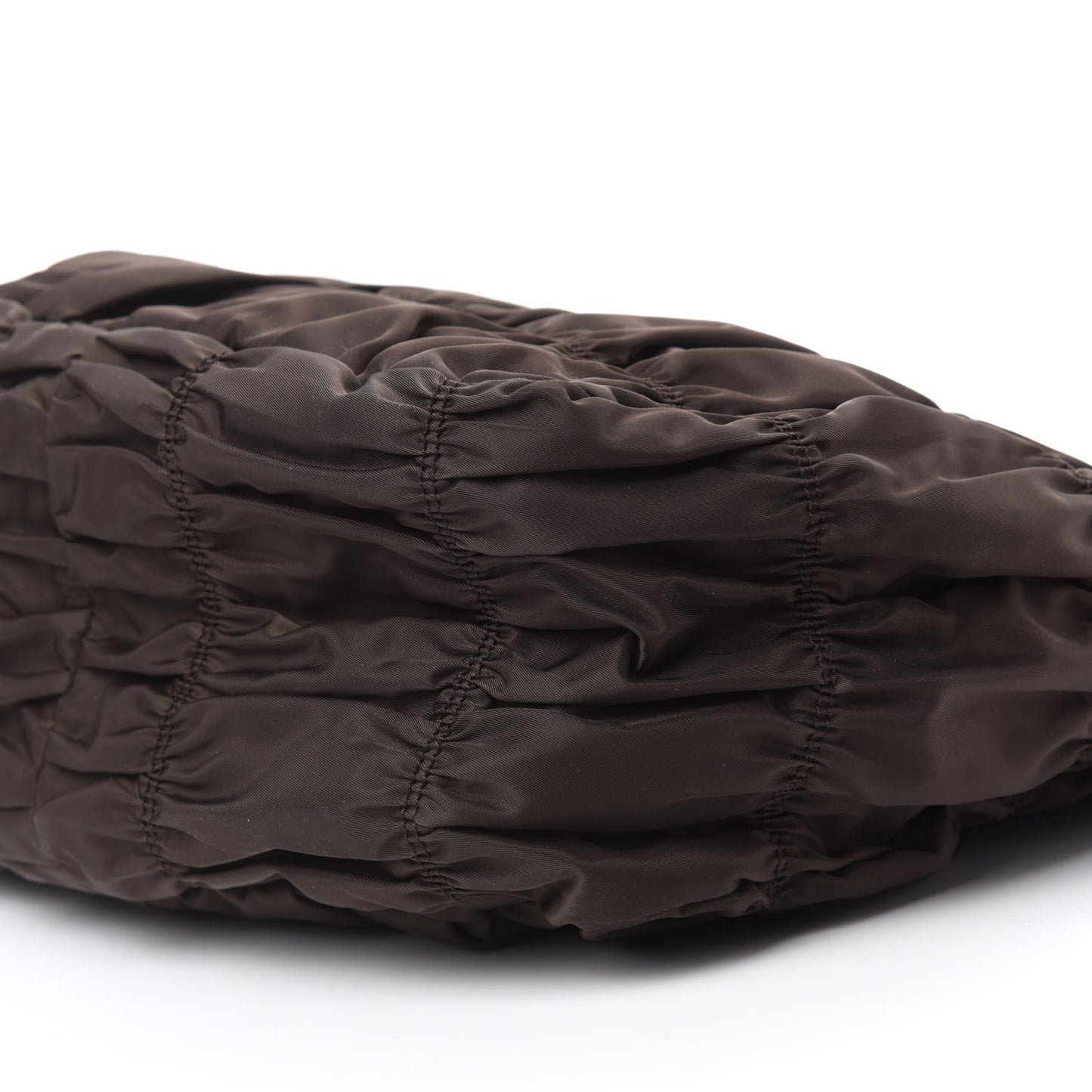 Tessuto Nylon Gaufre Hobo Moro