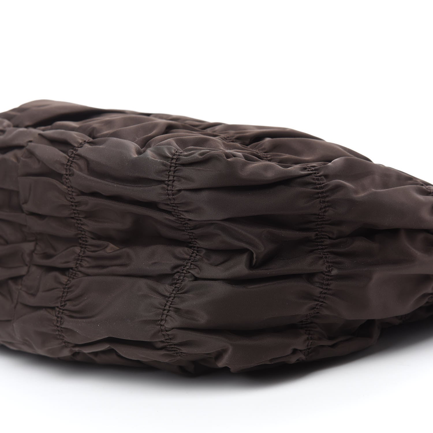 Prada Tessuto Nylon Gaufre Hobo Moro 7 of 10