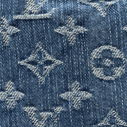 Louis Vuitton Monogram Denim Croissant MM Blue 9 of 14