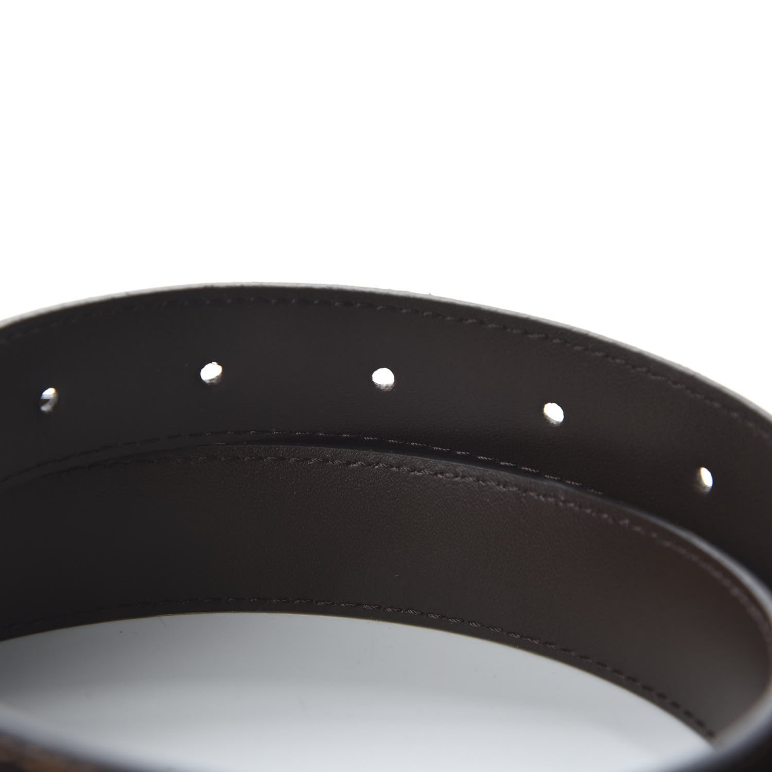 Louis Vuitton Mini Damier Ebene 25mm LV Initiales Belt 90 36 4 of 7