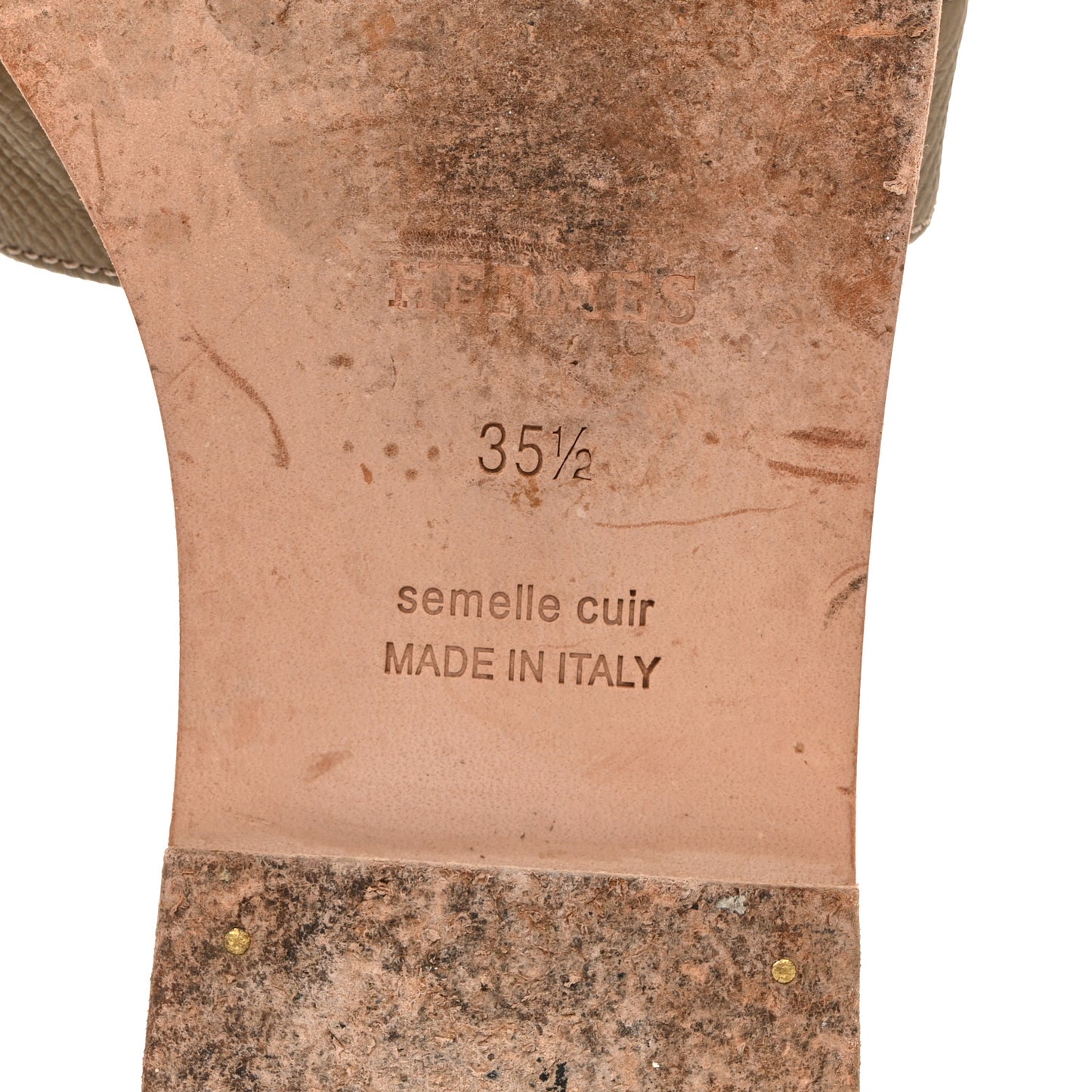 Epsom Oran Sandals 35.5 Etoupe