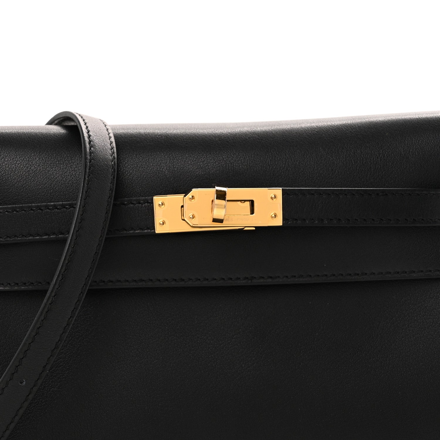 Hermes Veau Volupto Kelly Danse II Belt Bag Black 8 of 12