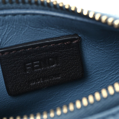 Fendi Sequin Paillettes Shiny Nappa Nano Fendigraphy Hobo Charm Denim 5 of 10