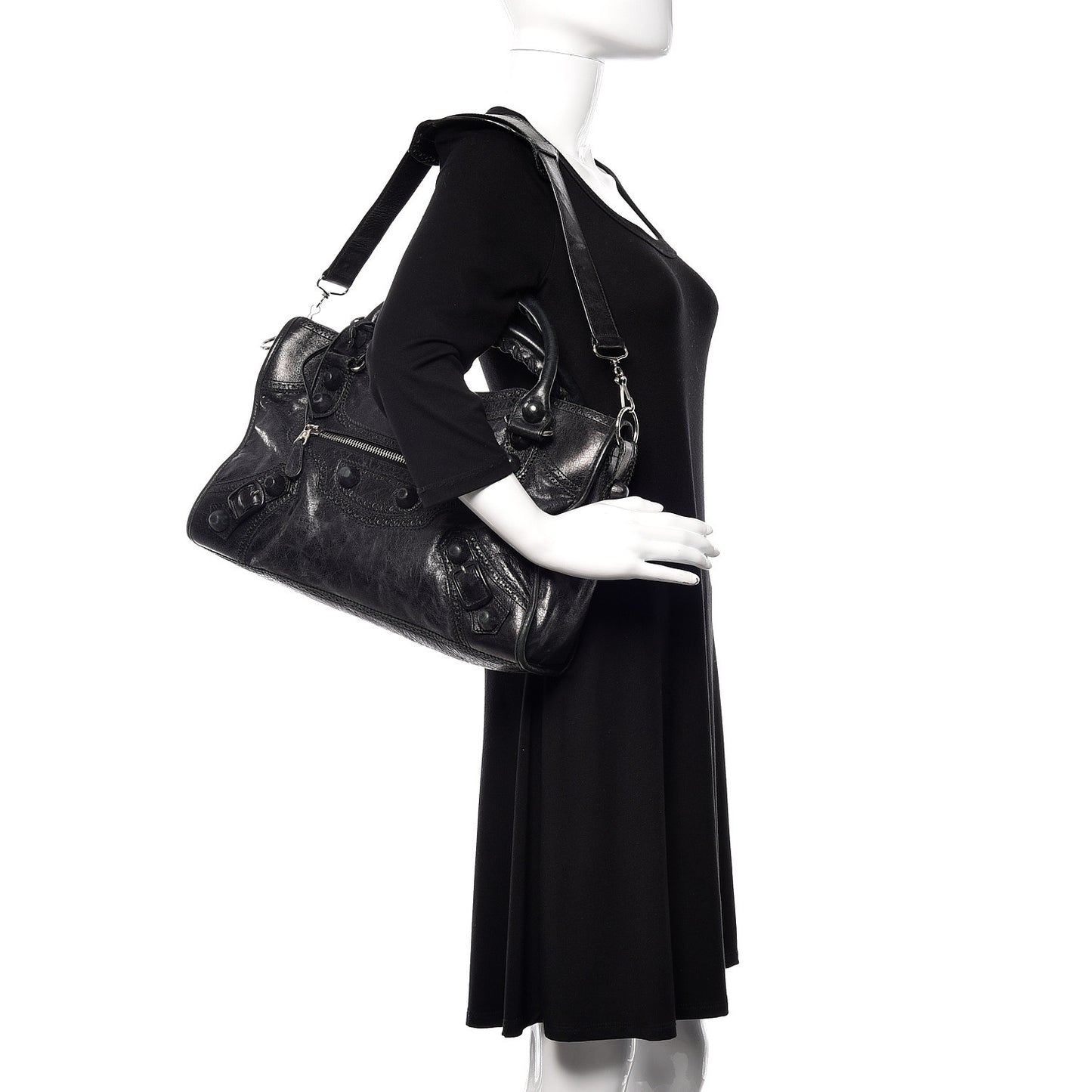 Agneau Giant Brogues Hardware City Black