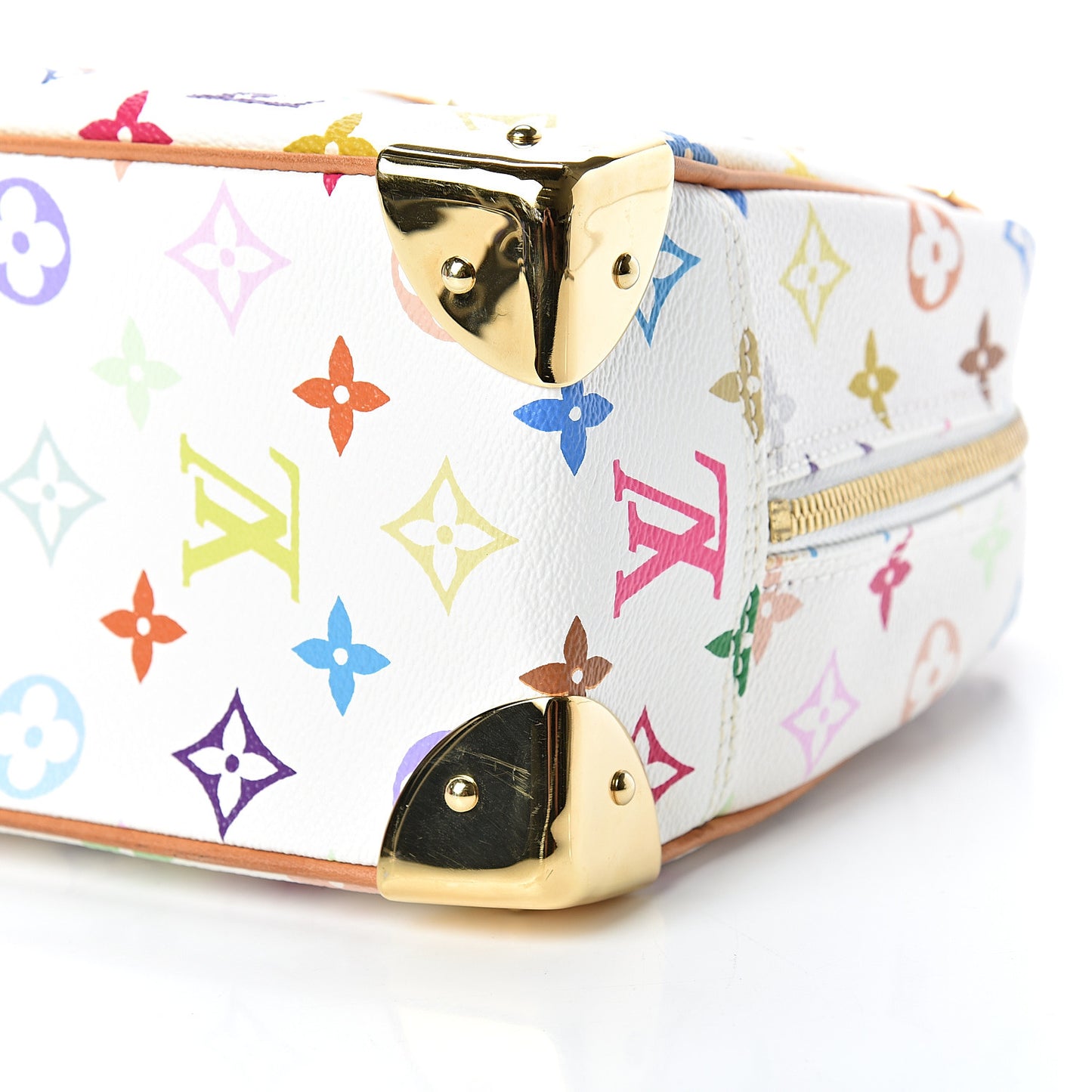 Monogram Multicolor Trouville White