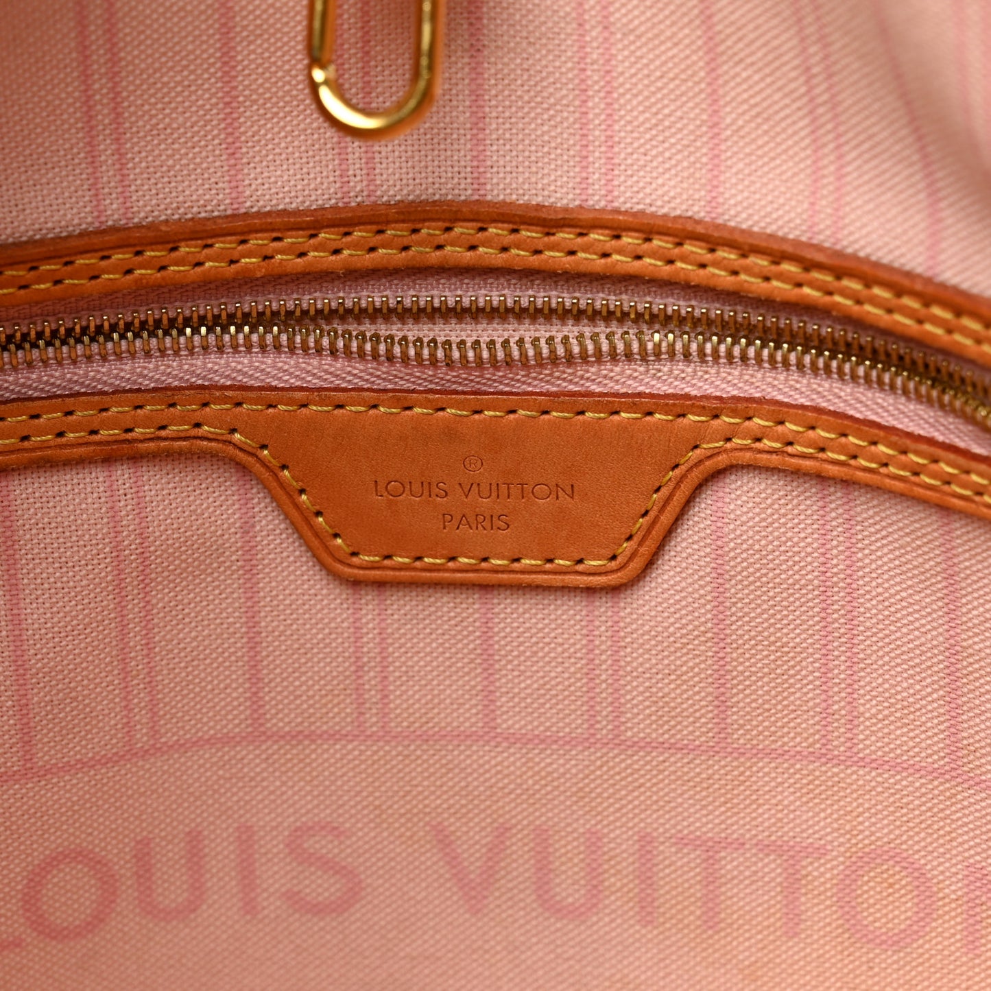 Damier Azur Neo Neverfull MM Rose Ballerine