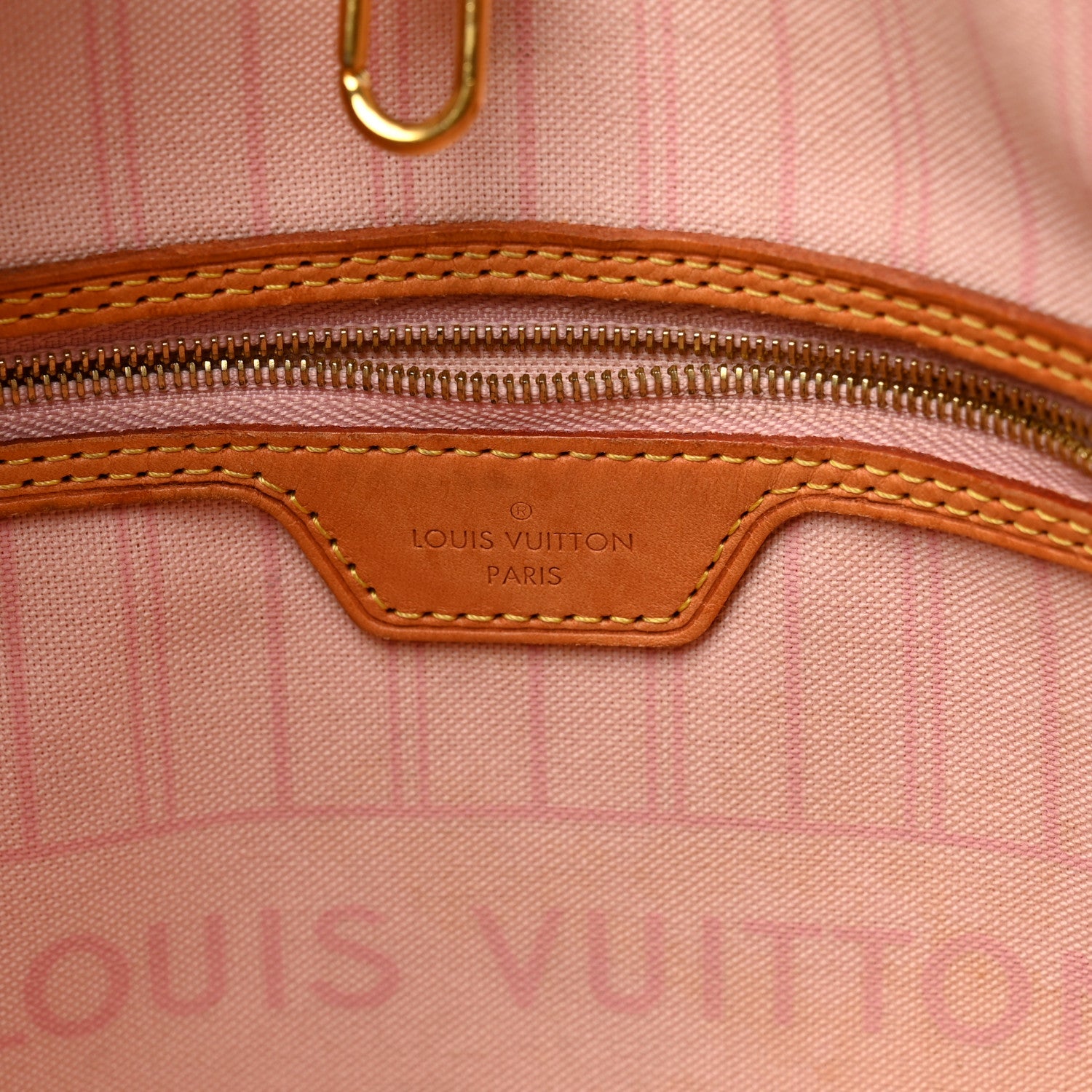 Louis Vuitton Damier Azur Neo Neverfull MM Rose Ballerine 7 of 15
