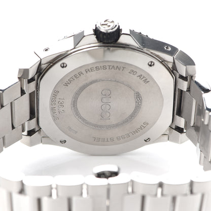 Gucci Stainless Steel 45mm Dive Snake Quartz Watch Black 4 of 6