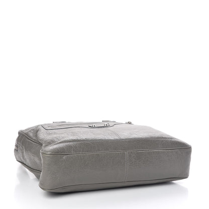 Balenciaga Agneau Classic Hardware Mens Mini Folder Gris Fumee 4 of 10