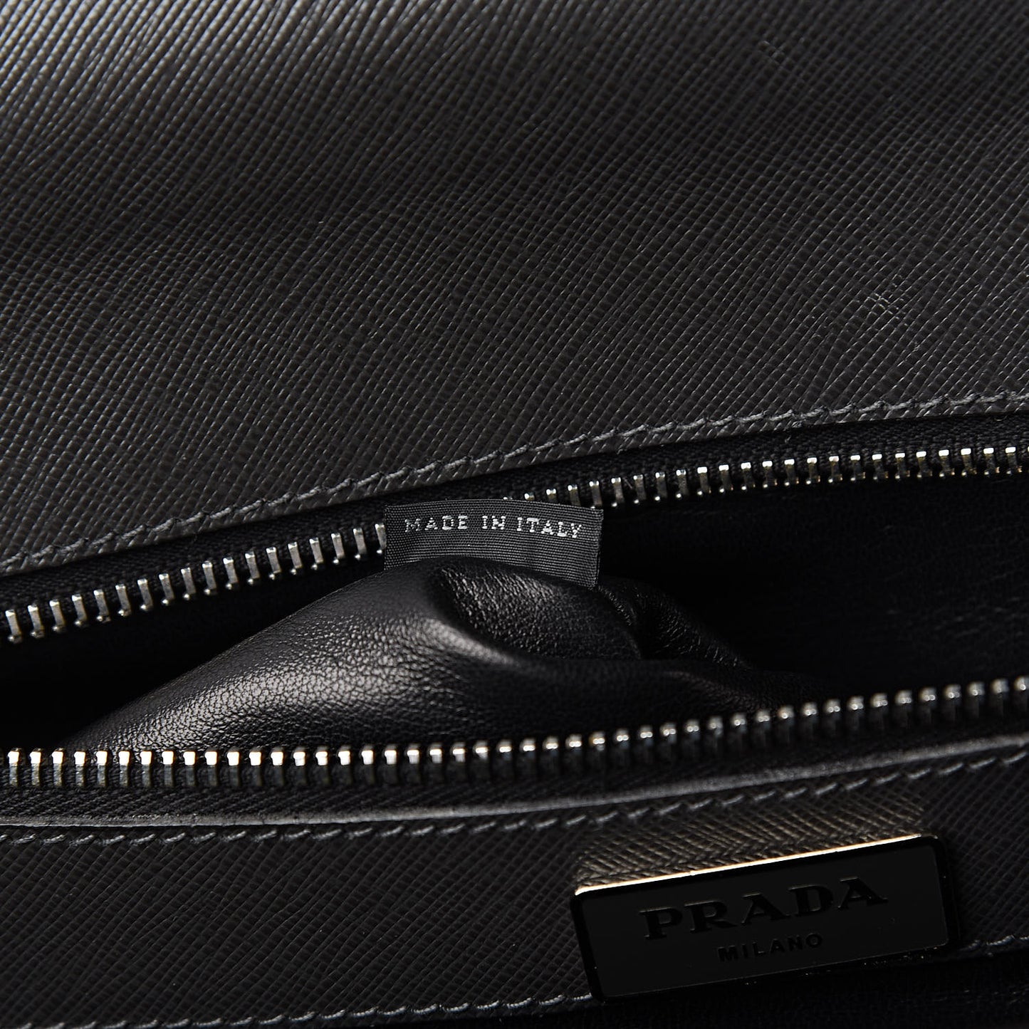 Saffiano Briefcase Marmo