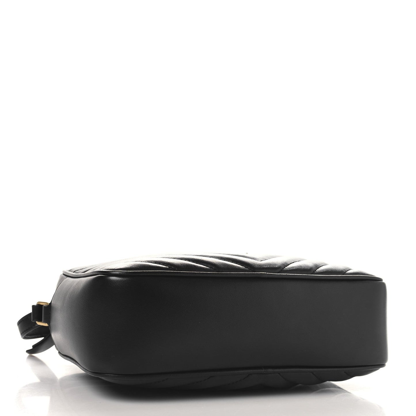 Calfskin Matelasse Monogram Lou Camera Bag Black