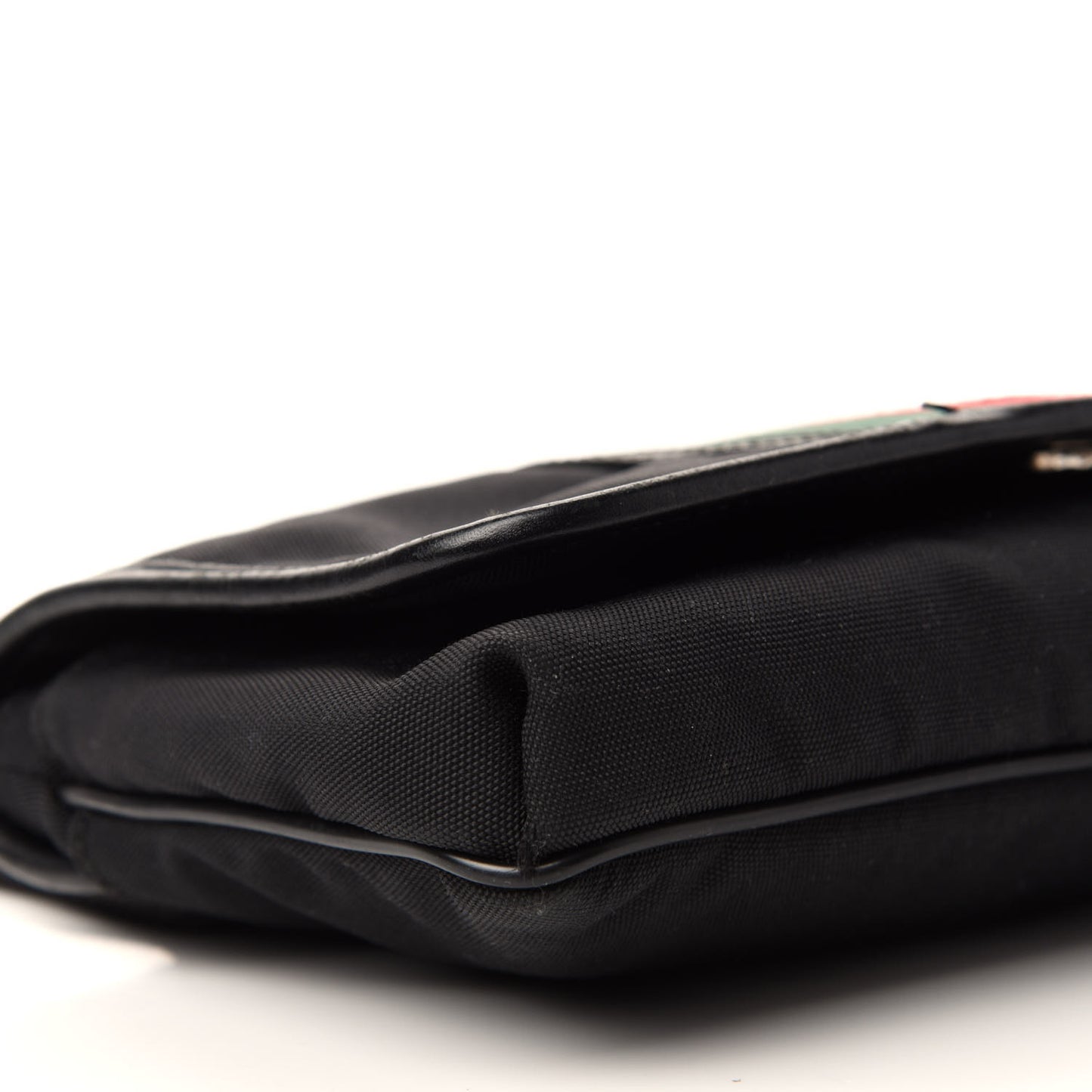 Nylon Web Belt Bag Black