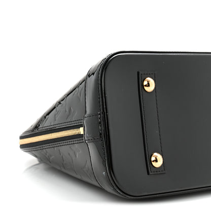 Louis Vuitton Vernis Alma PM Black 8 of 9