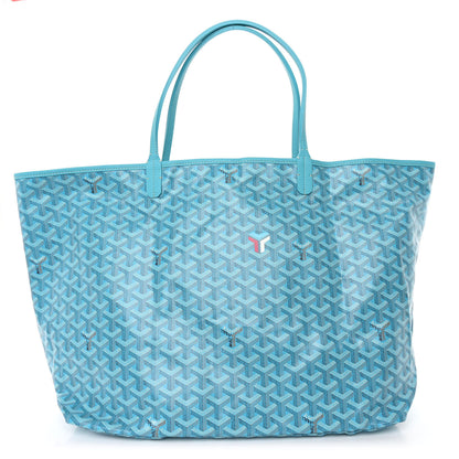 Goyard Goyardine Saint Louis GM Balise Beach Towel Set Turquoise 2 of 11