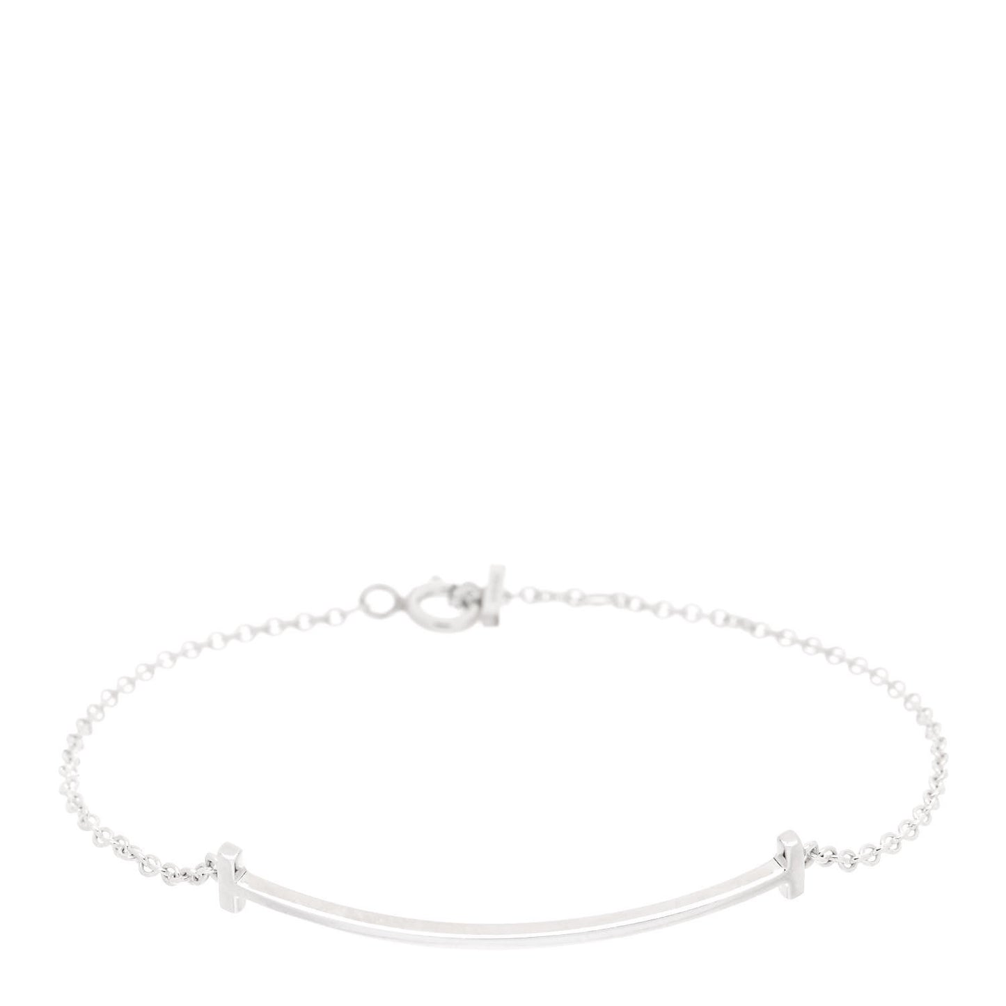 Sterling Silver T Smile Bracelet