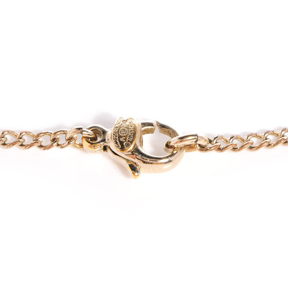 Chanel Engraved CC Necklace Gold 4 of 5