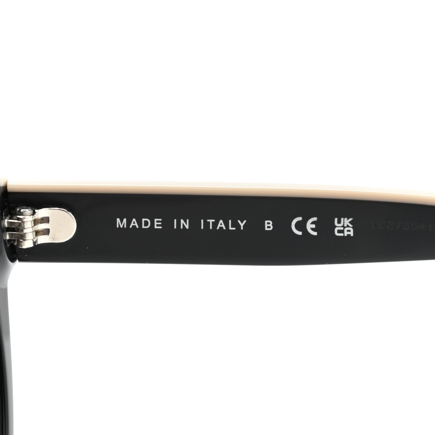 Chanel Acetate CC Butterfly Sunglasses 5414 Black Beige 5 of 8