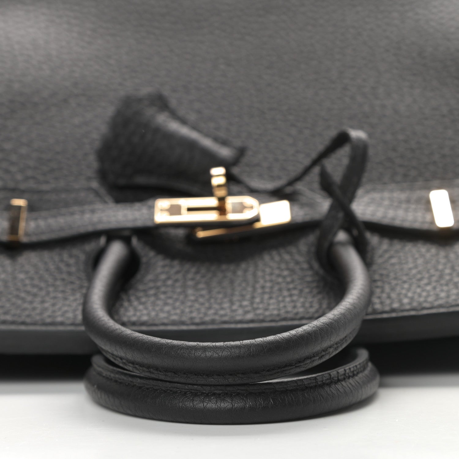 Hermes Togo Birkin 25 Black 10 of 34