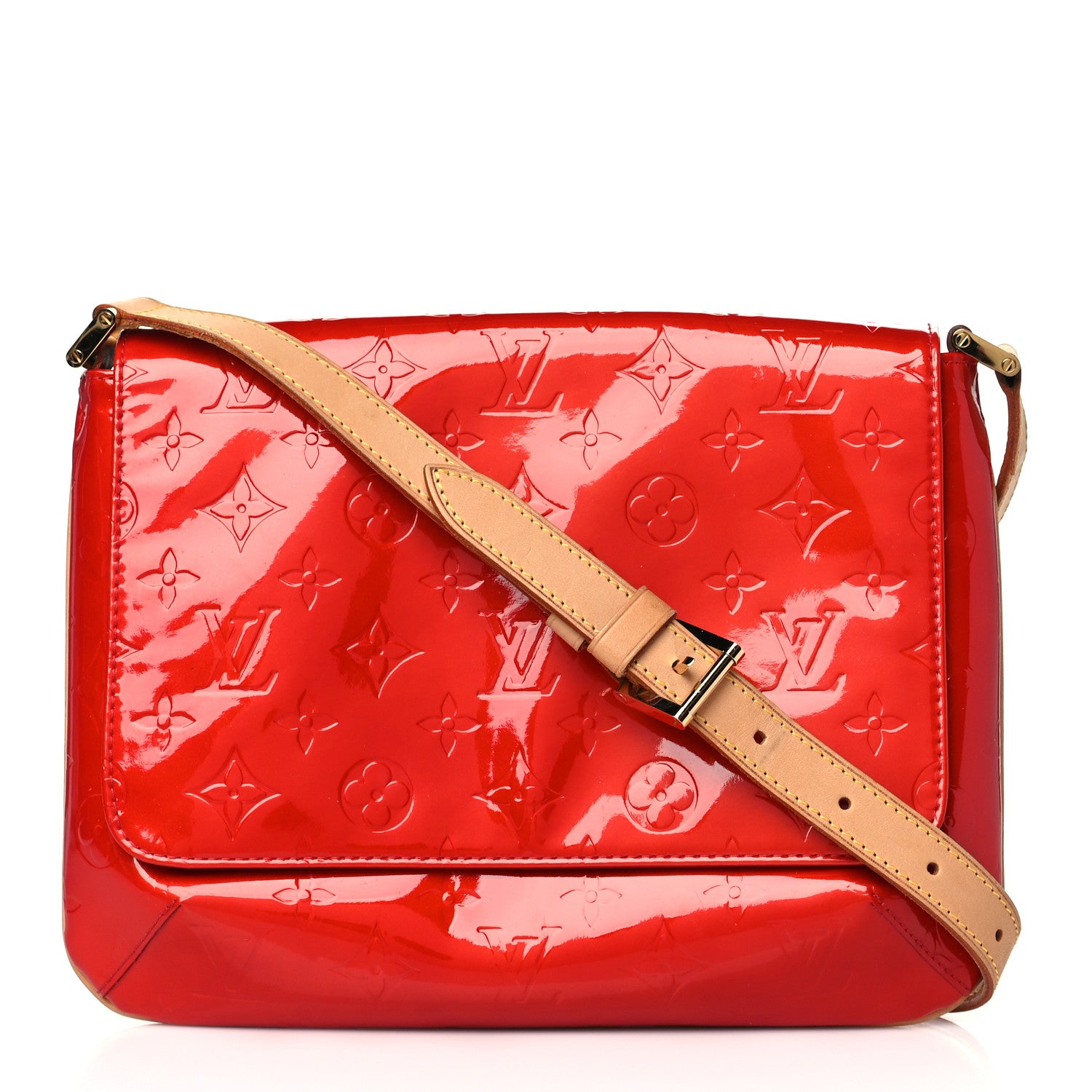 Louis Vuitton Vernis Thompson Street Rouge 1 of 8