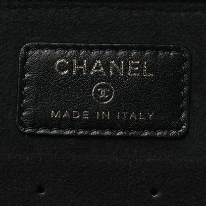 Chanel Caviar Quilted Jewelry Box Black 6 of 10
