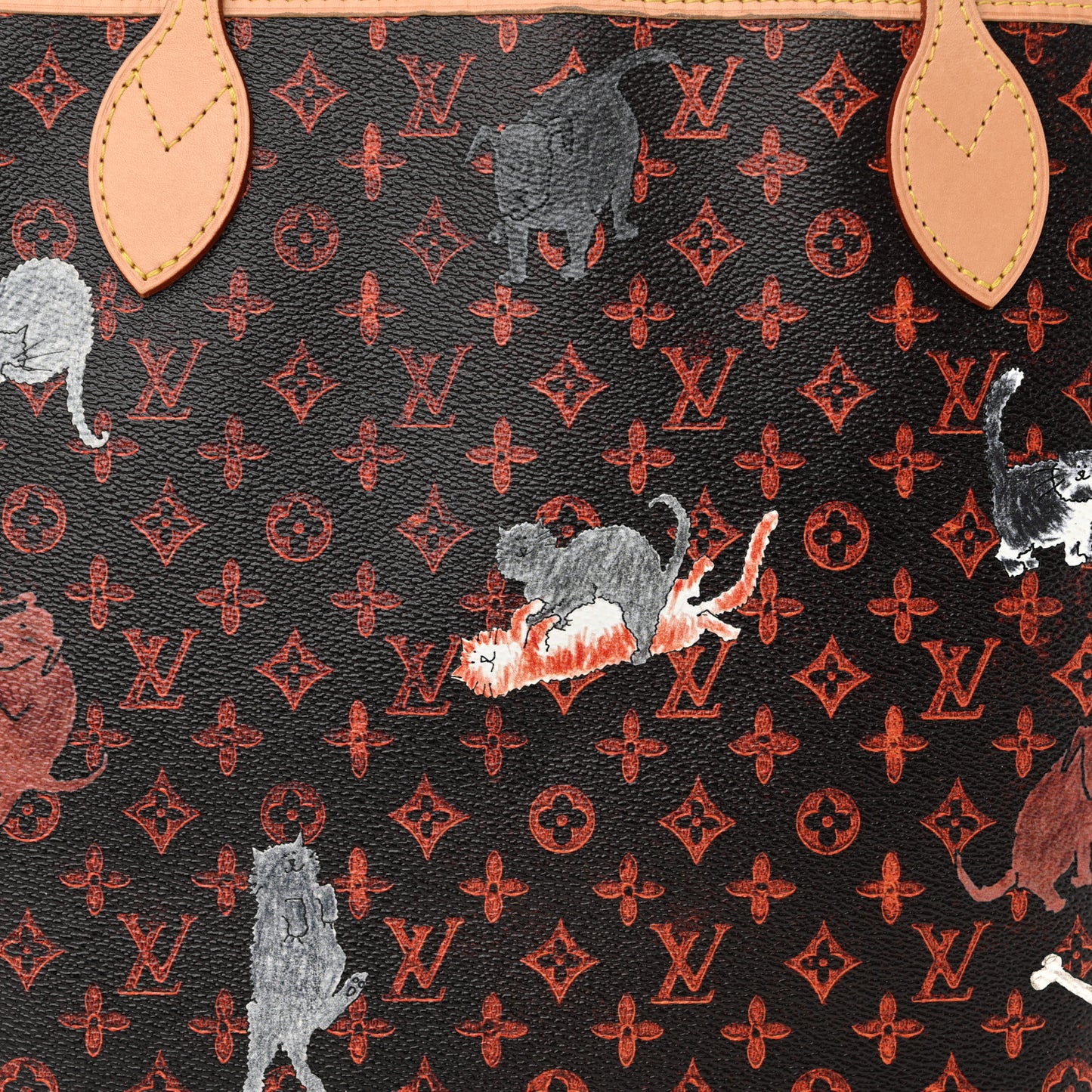 Catogram Neverfull MM Marron