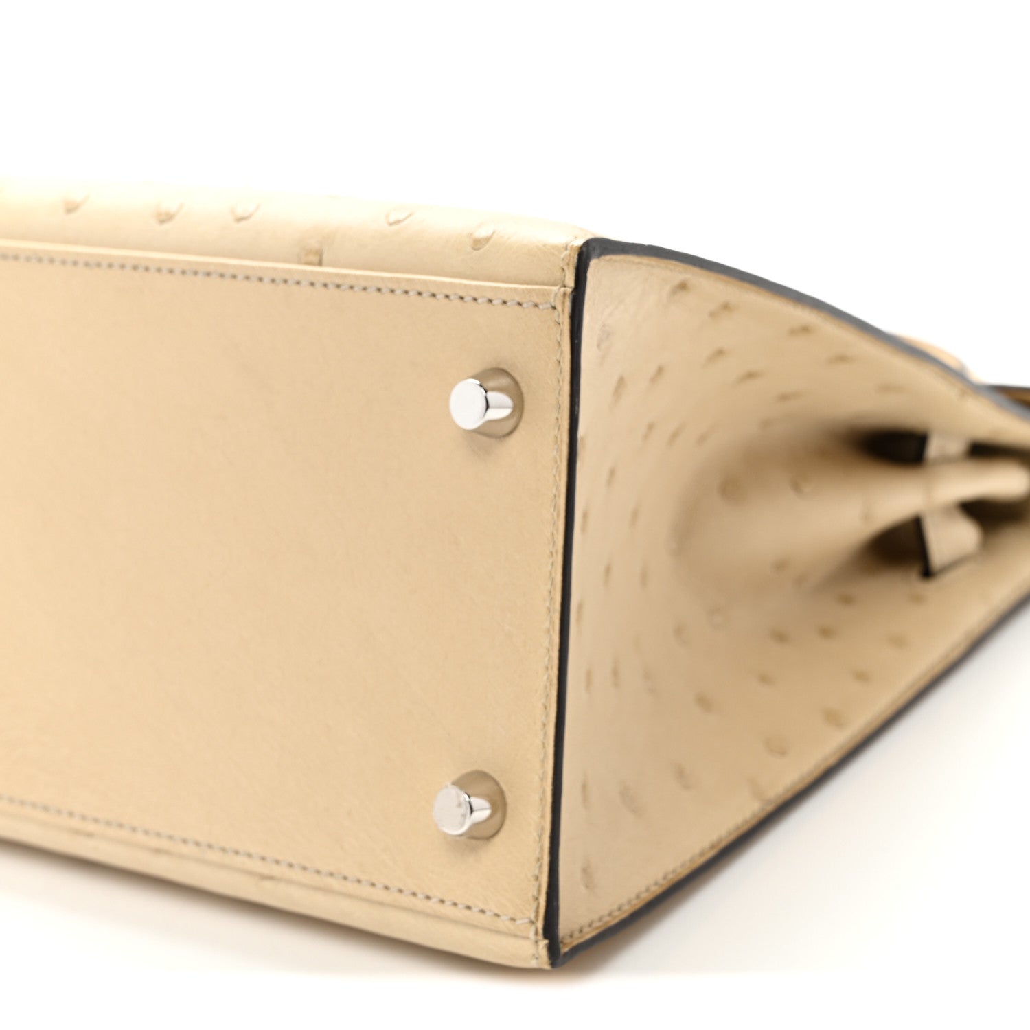 Hermes Ostrich Kelly Sellier 28 Parchemin 10 of 10