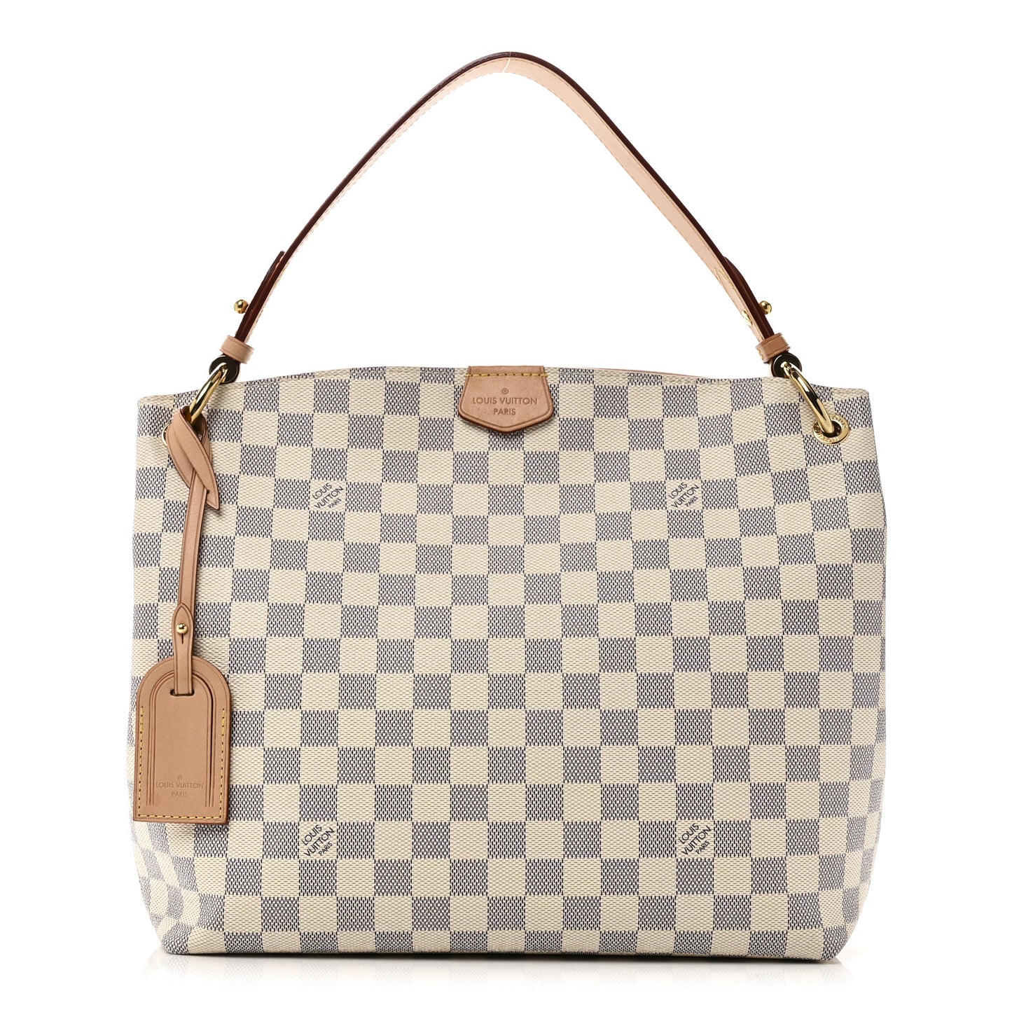 Damier Azur Graceful PM Rose Ballerine