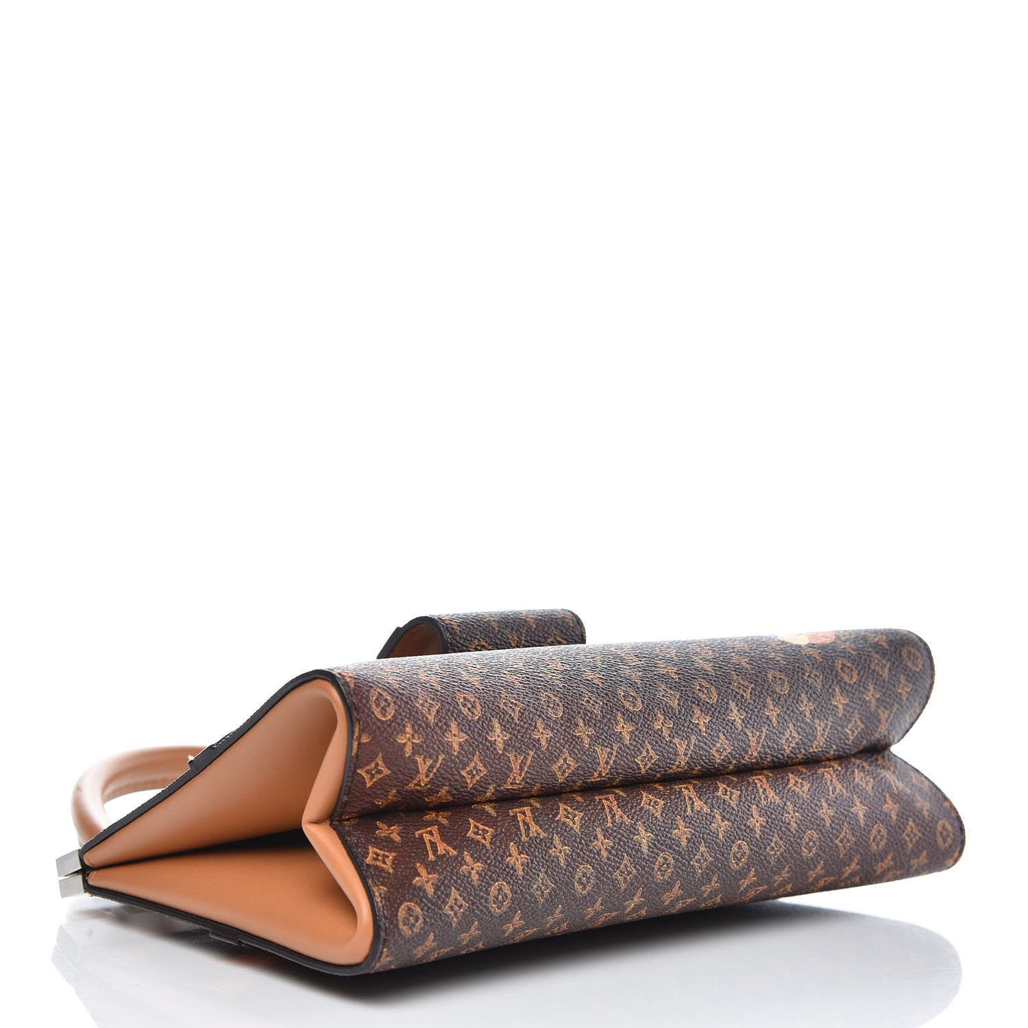 Louis Vuitton Calfskin Transformed Monogram Time Trunk Crown Frame Bag 4 of 7