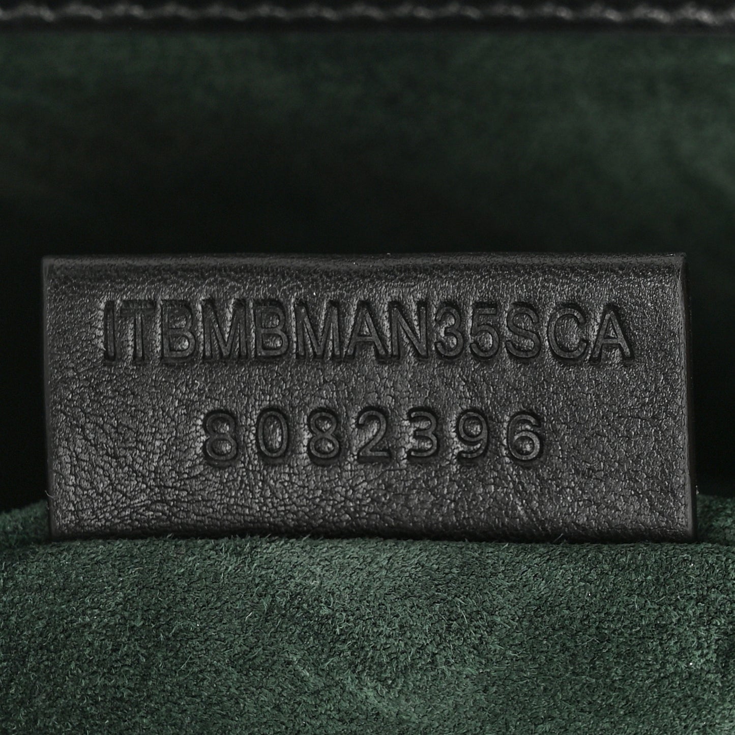 Calfskin Small Knight Bag Black